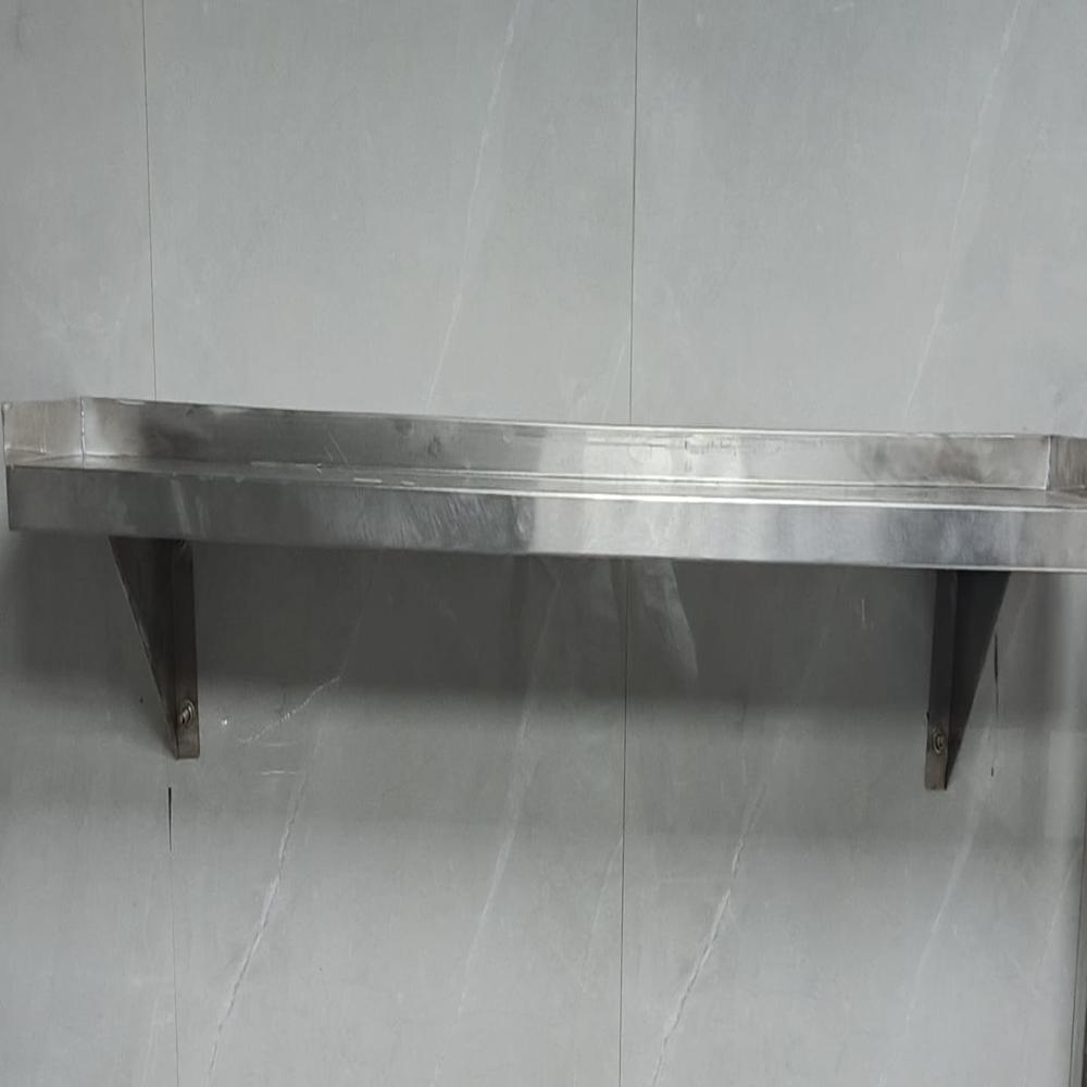 SS Pipe Wall Shelf