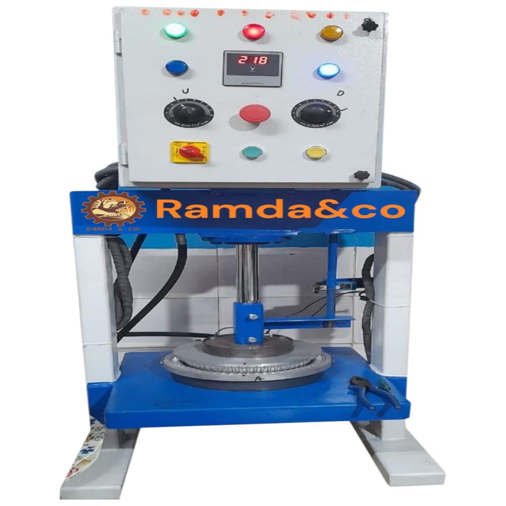 Semi Automatic Hydraulic Single Die Paper Plate Machine