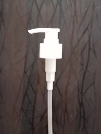Lotion Pump 28mm Plastic Pump - Color: White / Black