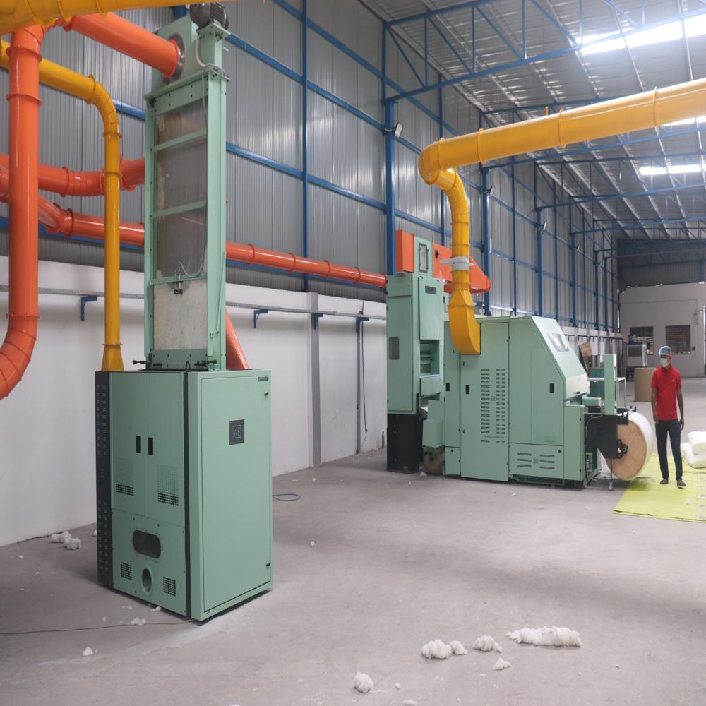 High Efficiency Carding Machine
