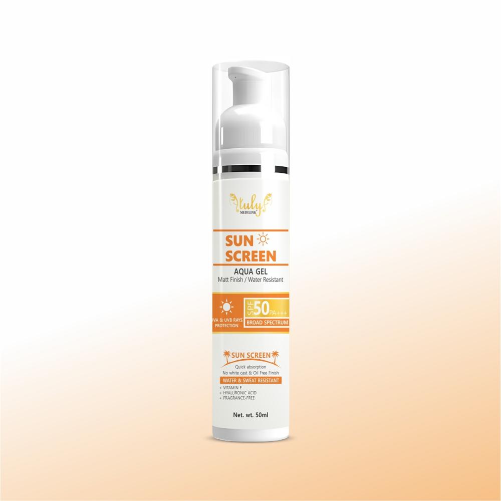 50Ml Sun Screen Aqua Gel - Characteristics: 100% Natural