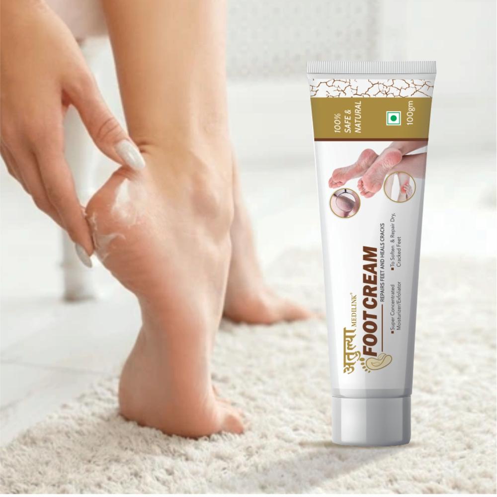100gm Atulya Foot Cream - Characteristics: 100% Natural