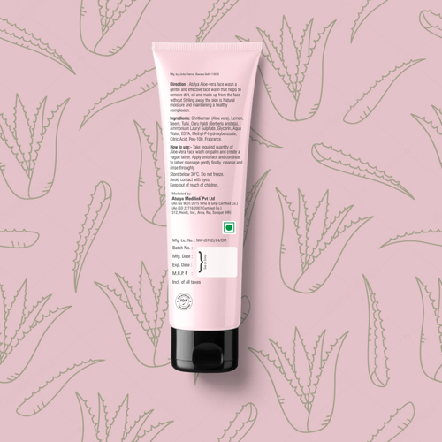 100ml Aloe Vera Face Wash
