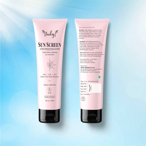 100ml Sun Screen Ultra Protection Lotion