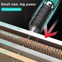 Heavy-Duty Manual Nail Gun with Fastener Kit , Professional Concrete & Brick Wall Nailer