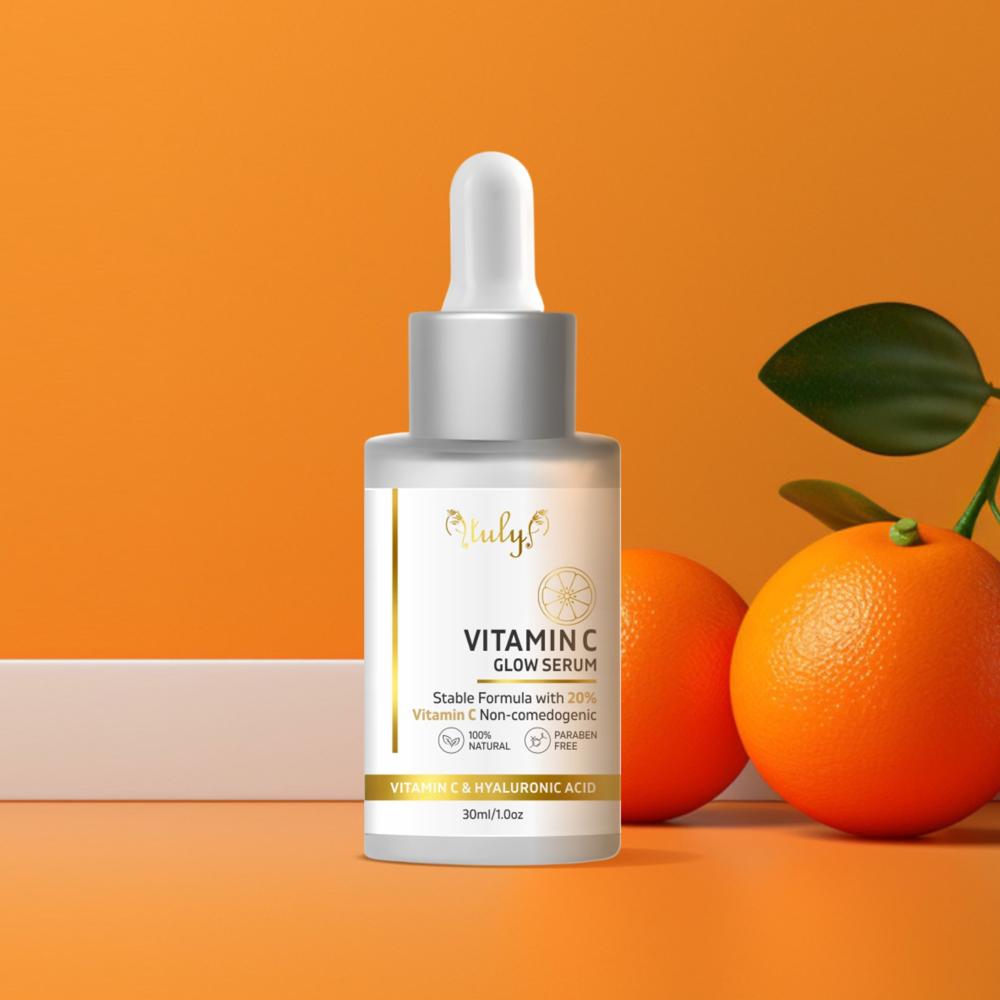 300ml Vitamin C Glow Serum - Characteristics: 100% Natural