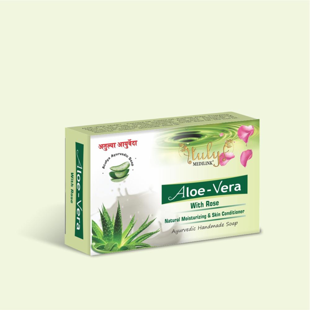 Aloe Vera With Rose Soap - Feature: High Quality