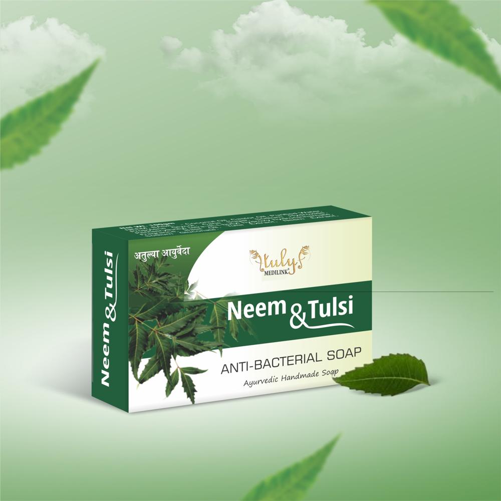 Neem And Tulsi Anti Bacterial Soap - Feature: High Quality