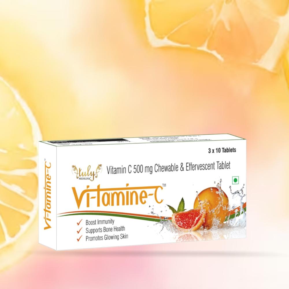 Vitamin C 500mg Chewable And Effervescent Tablets