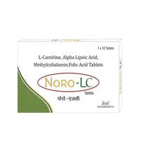 L Carnitine Alpha Lipoic Acid Methylcobalamin Folic Acid Tablets