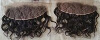 Natural Color Human Hair Single Donor Temple 13x4 Lace Frontal, 8-22
