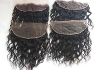 Natural Color Human Hair Single Donor Temple 13x4 Lace Frontal, 8-22