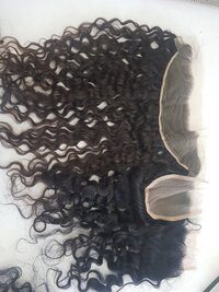 Natural Curly Lace Frontal 13x4 Human Hair