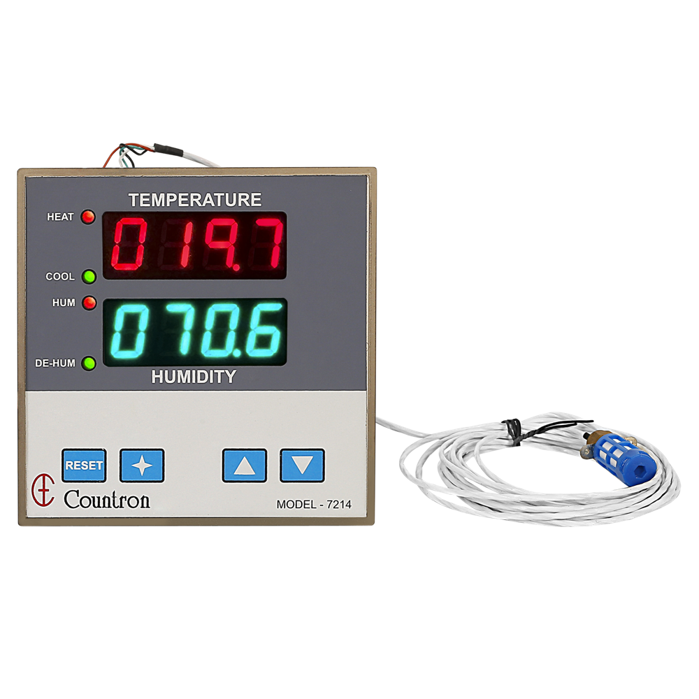 HUMIDITY and TEMPERATURE CONTROLLER Model 7214