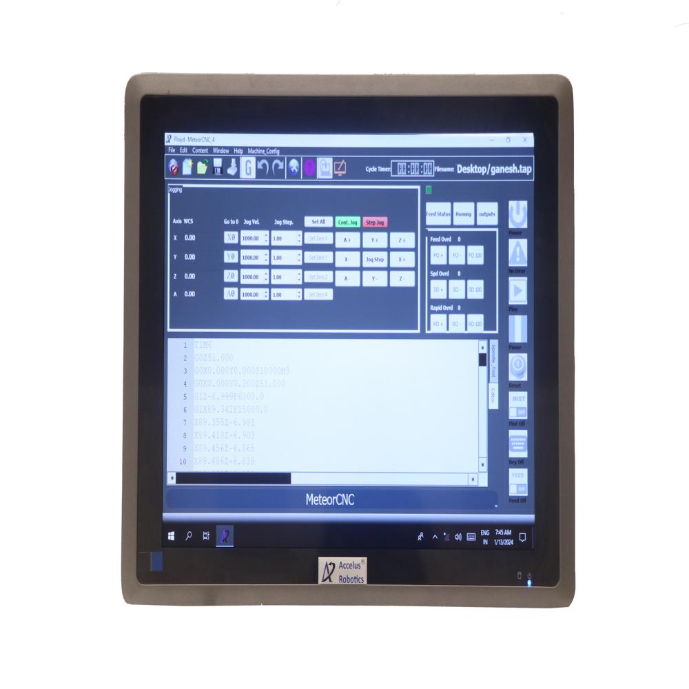 Iot Edge Panel Pc - Application: High-precision Metal Part Production