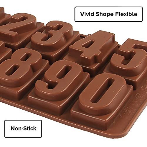 Numeric Chocolate Mould