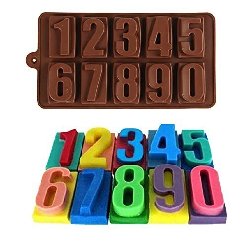 Numeric Chocolate Mould