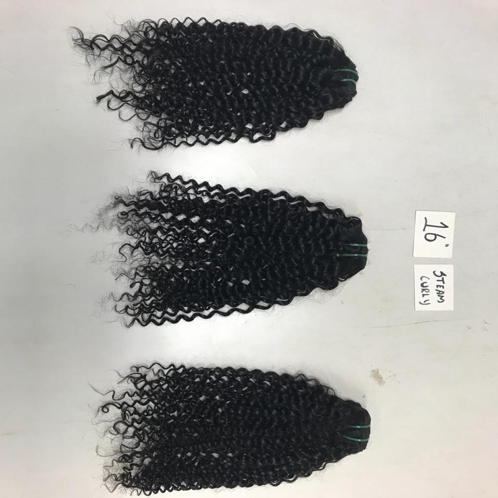 virgin remy coil curly hair 