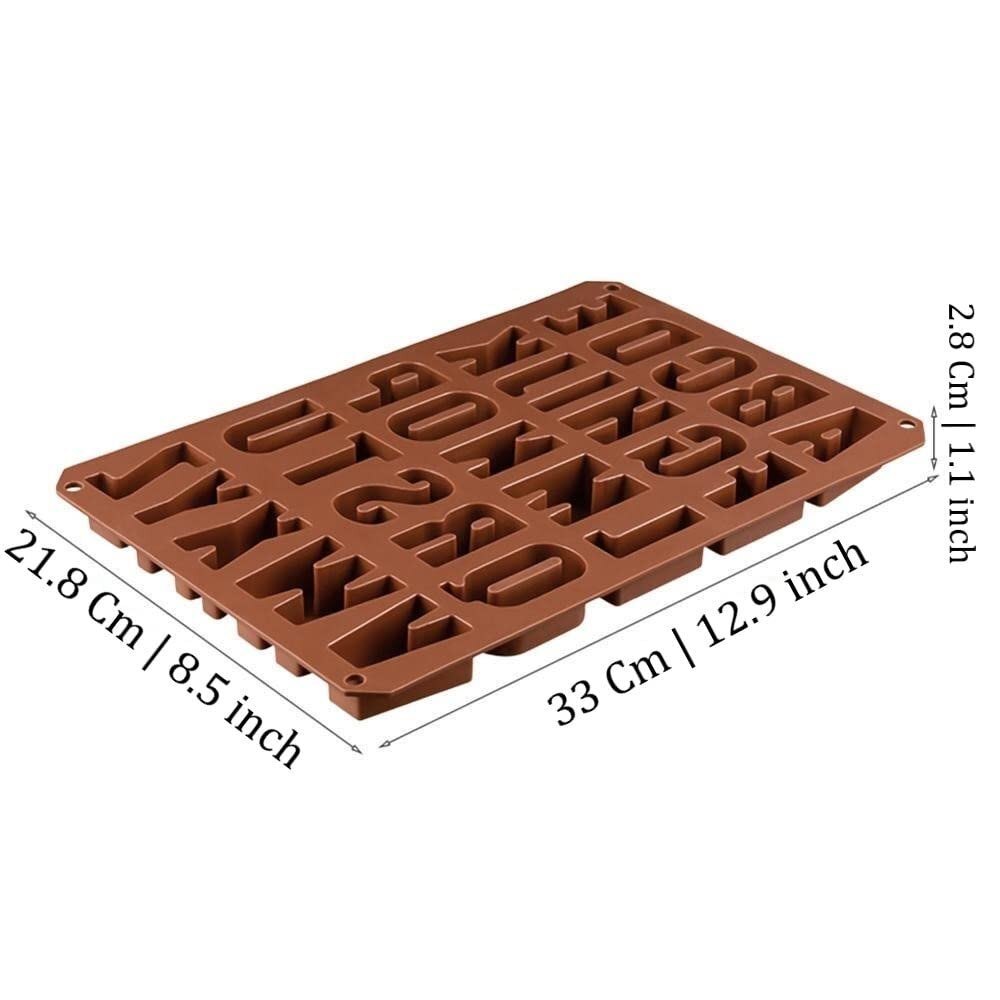 BIG ALPHABET CHOCOLATE MOULD