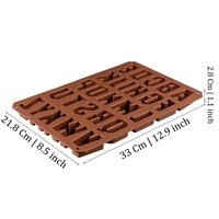 BIG ALPHABET CHOCOLATE MOULD