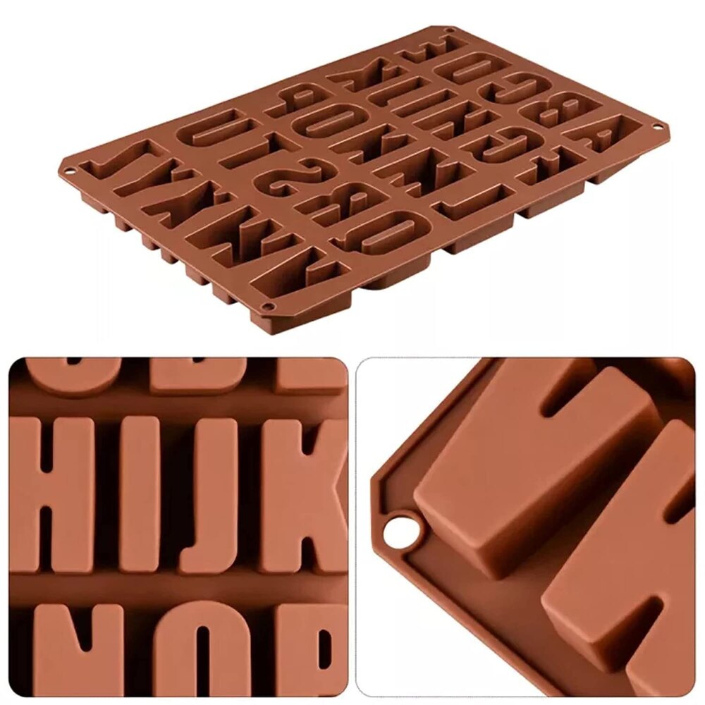 BIG ALPHABET CHOCOLATE MOULD