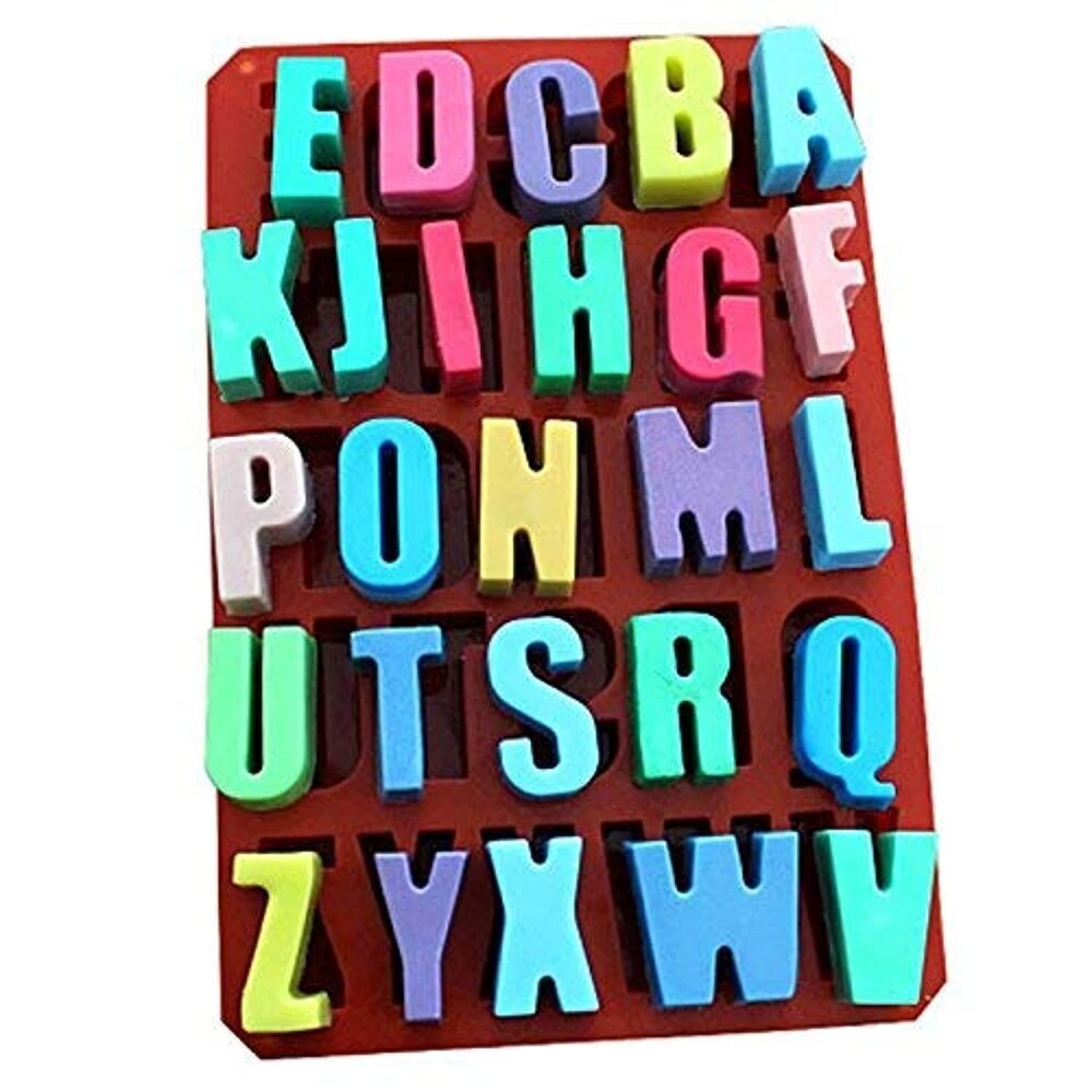 BIG ALPHABET CHOCOLATE MOULD