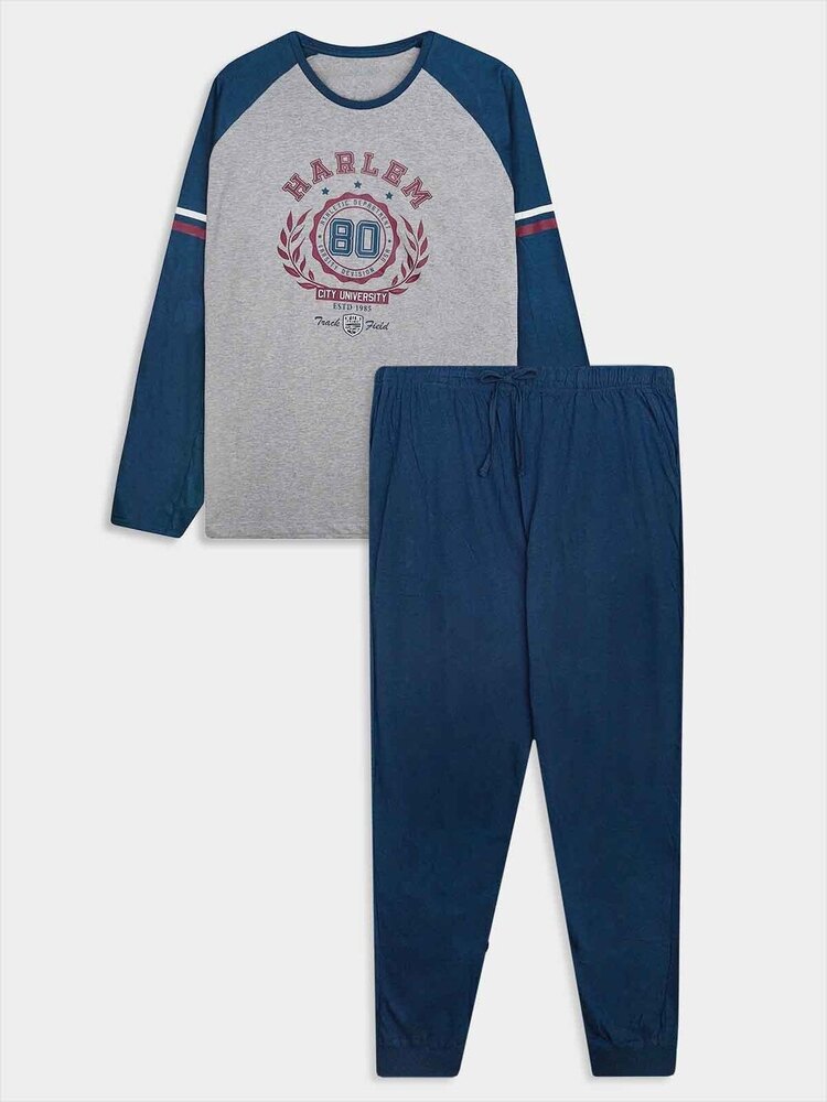 Men's Printed Pyjama Set