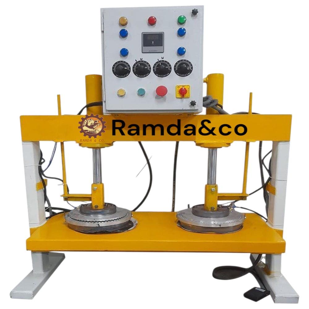 Automatic Paper Plate Making Machine - Paperboard, 4" To 15" Size, Automatic, 220v, 5000 Plates/hour, 80 To 500 Gsm Material, 2 Dies