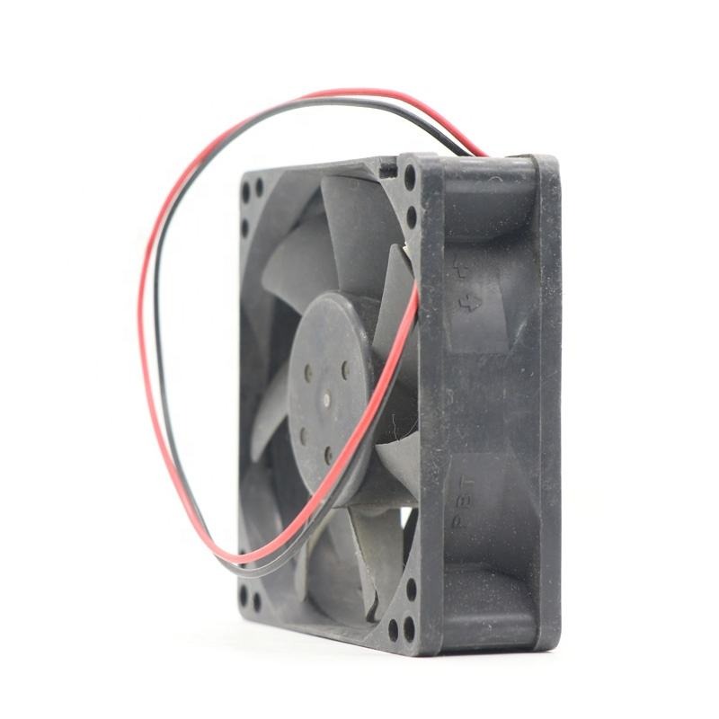 NIDEC D08A-24TS2 01 NIDEC 24V DC 8025mm 8cm 5.52W 50/60HZ Ball Bearing 2 Wires Inverter Axial Cooling Fan