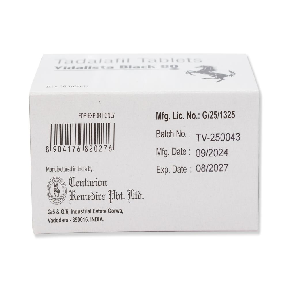 VIDALISTA BLACK 80 MG