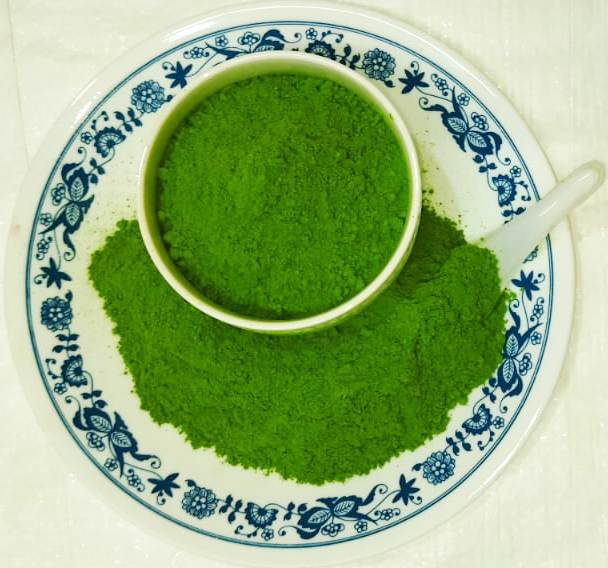 Wheat Grass Powder - Fat Contains (%): 0.10 Grams (G)