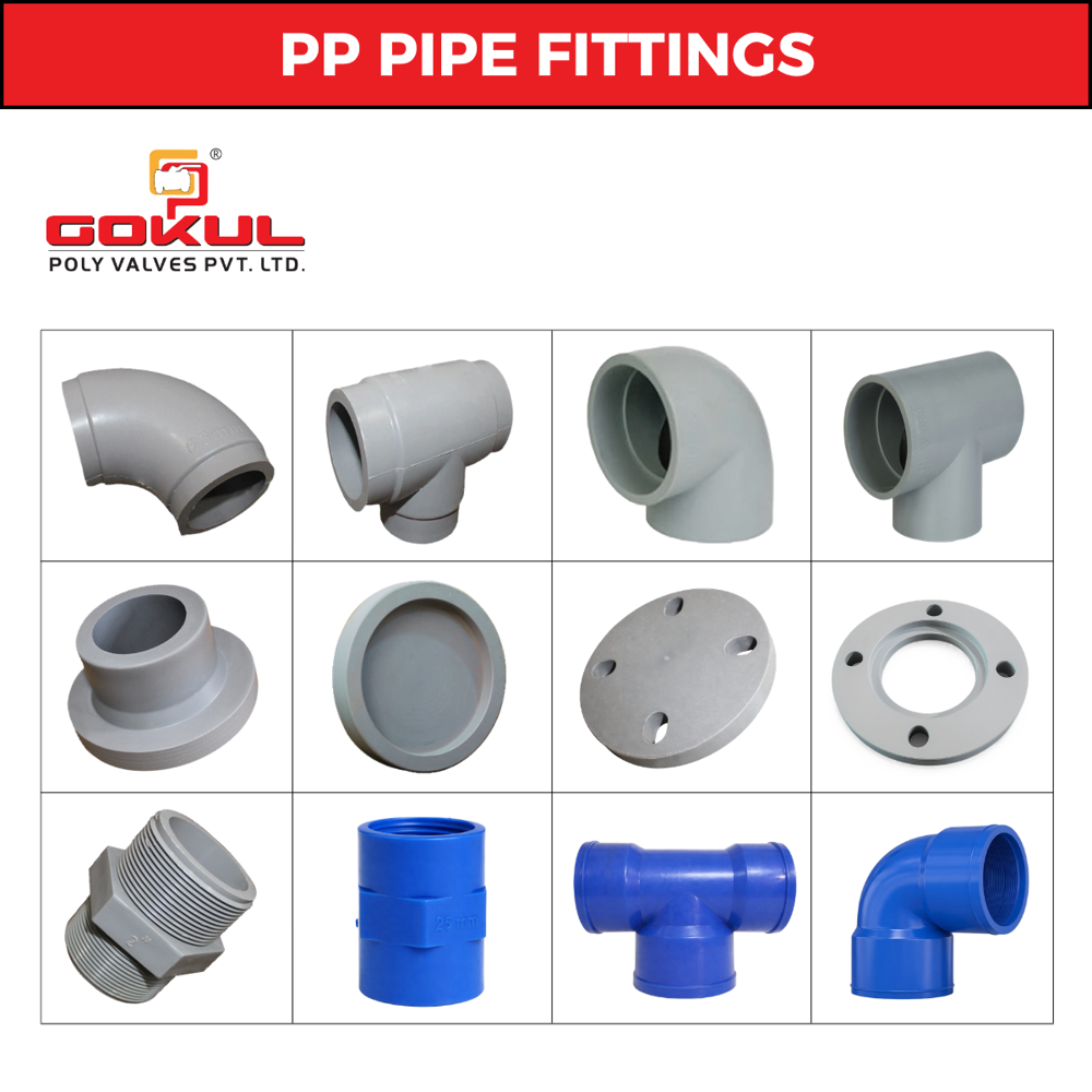 Pp Pipe Fittings Flanges - Application: Industrial & Water Line