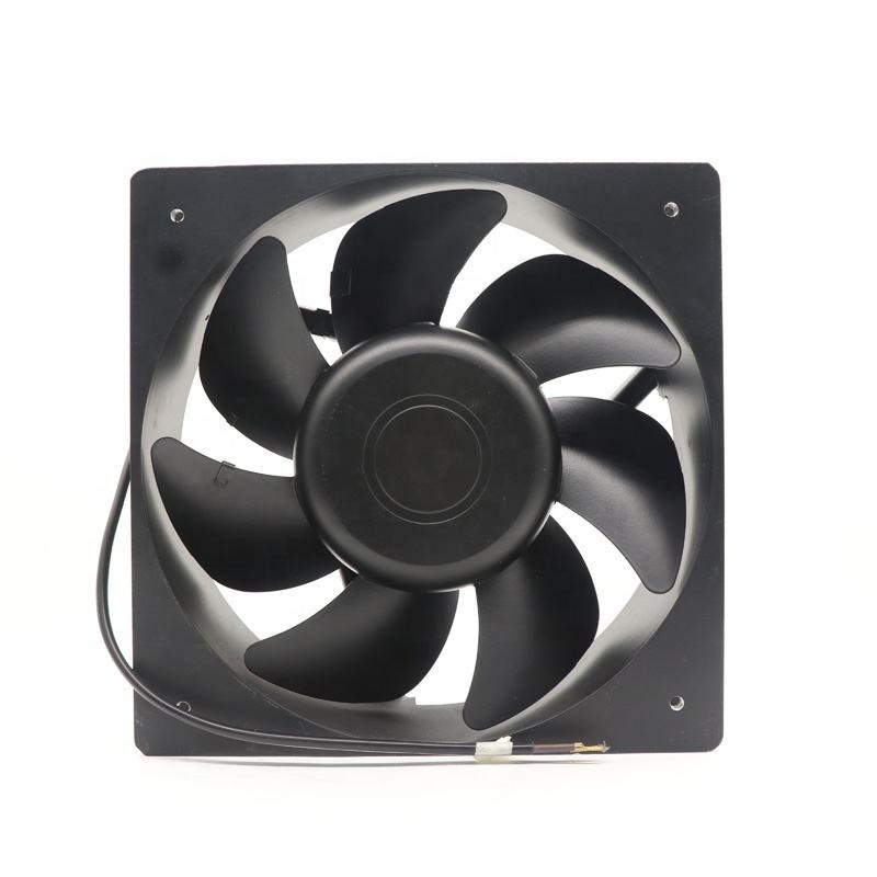 KAKU KA2072HA2-B 240V AC DC 208x208x72mm 20CM 115W High Temperature Resistant Chassis Cabinet Axial Cooling Fan KA1238HA1