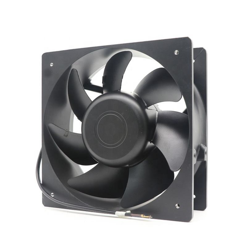 KAKU KA2072HA2-B 240V AC DC 208x208x72mm 20CM 115W High Temperature Resistant Chassis Cabinet Axial Cooling Fan KA1238HA1