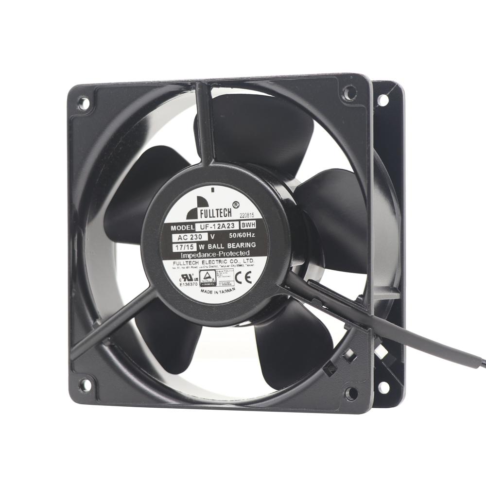 FULLTECH UF-12A23BWH 12038 230V 17/15W 0.1/0.08A 120*120*38mm Axial Fan for Cabinet