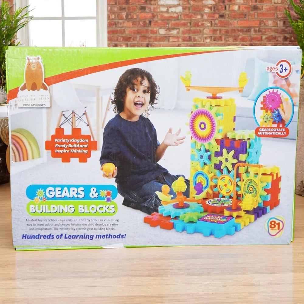 Gear And Building Blocks - Age Group: 1-2 Yrs
