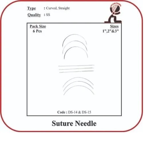 Suture needle-Straight Reverse Cutting