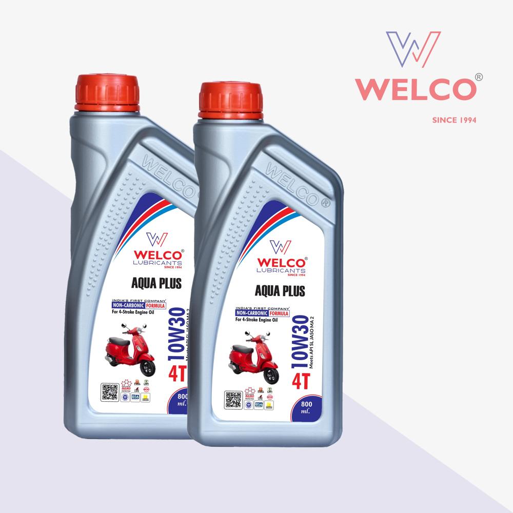 WELCO AQUA PLUS 4T 10W30 SL (800 ML)