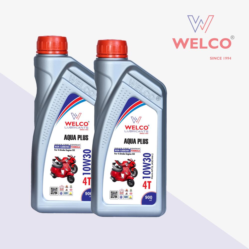 WELCO AQUA PLUS 4T 10W30 SL (900 ML)