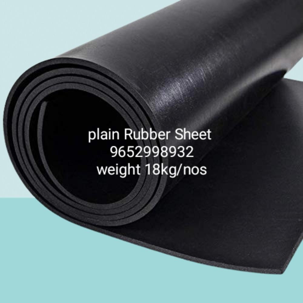 5mmx1mtrx 2Mtr Plain Rubber Sheet