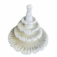 4.1mm White Marble Water Fountain