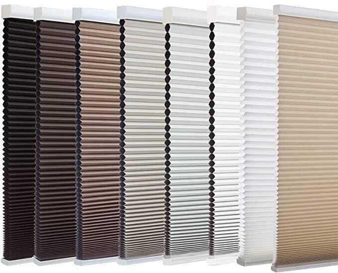 Honeycomb Blinds - Polyester, 1/2 Inch Cell Size, White | Semi-sheer Opacity, Customizable Dimensions, Ideal For Energy Efficiency And Noise Reduction