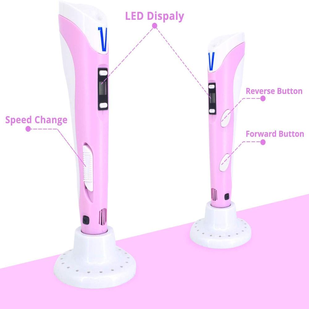 3 D Pen - Color: Pink & White