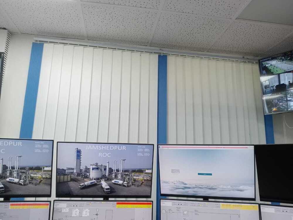 Vertical Blind - 180 Inch Width, Brown Polyester | Modern Vertical Pattern, Uv Protection, Blackout Feature, Easy Assembly