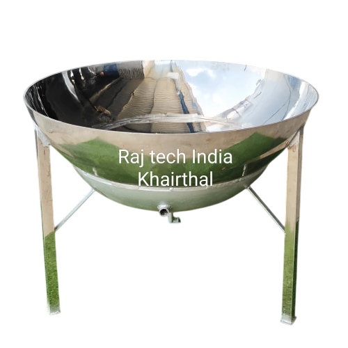 SS Rasgulla Making Kettle With Collar