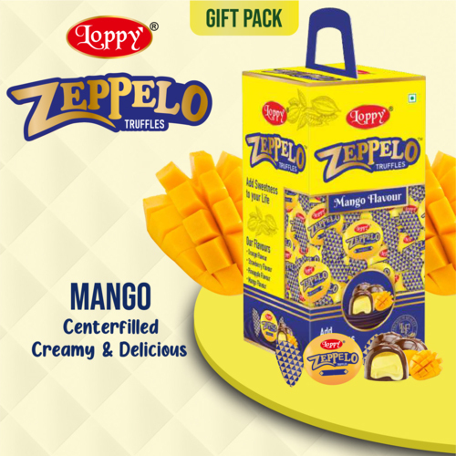 Zeppelo Truffles Orange Chocolate Gift Pack - Color: Brown