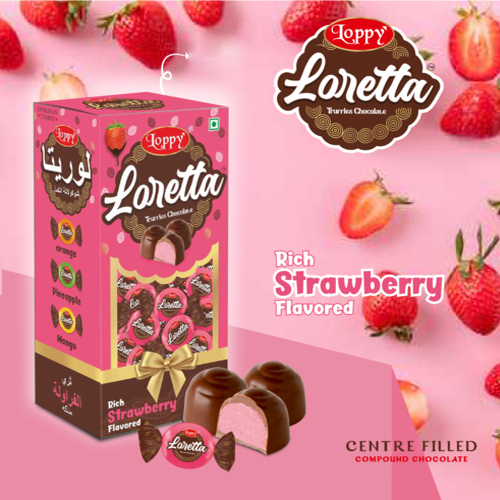 Rich Strawberry Flavored Chocolate