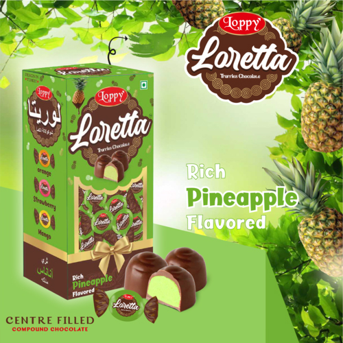 Loretta Rich Pineapple Flavored Chocolate