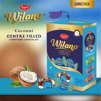 Wilano Coconut Chocolate Jumbo Pack - Color: Brown