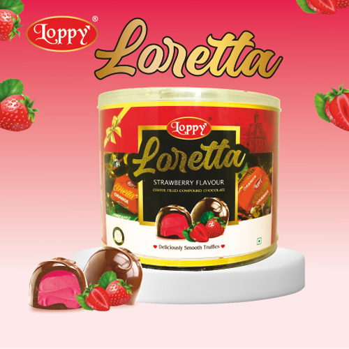 Loretta Strawberry Flavour Smooth Truffles